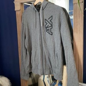 Armani exchange full zip hoodie